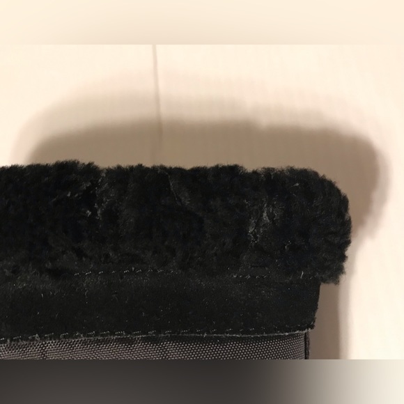 Coach Sherman suede black winter mid calf boots women size 9.5 B - Picture 9 of 9